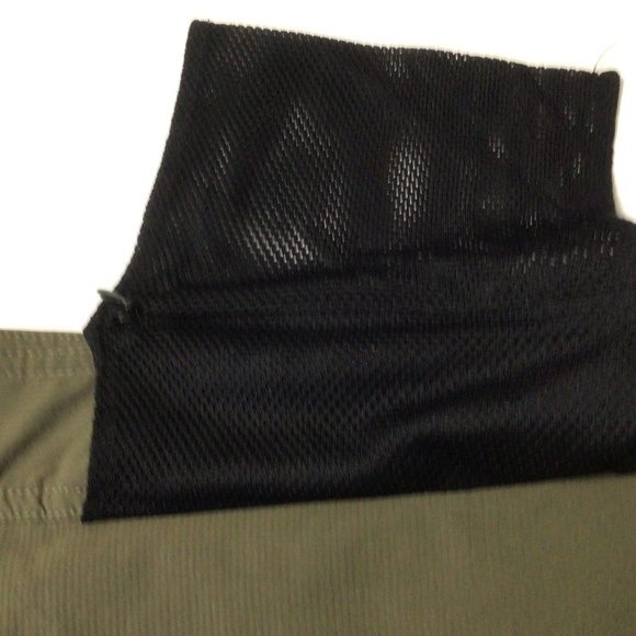 Tilley Goes With Anywhere Skirt/Skort Anti-theft Size 10 Olive Green - Picture 7 of 10
